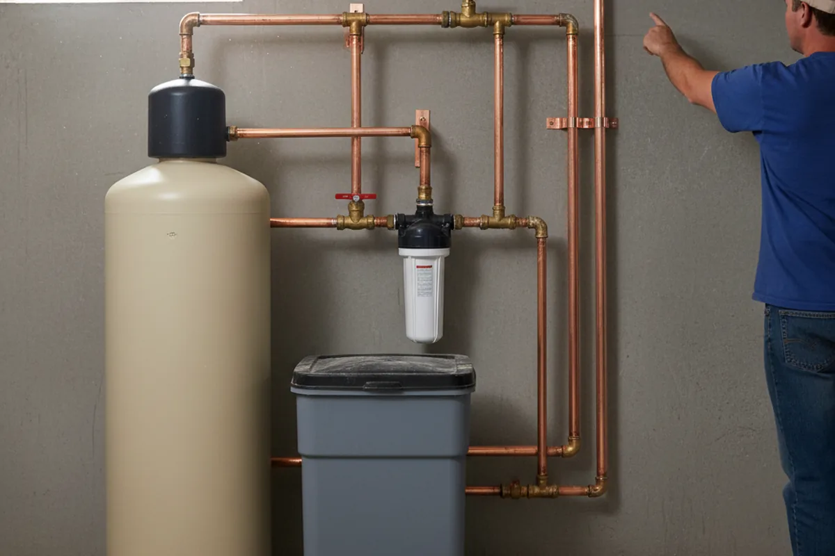 Whole-house water treatment system installed in Dublin